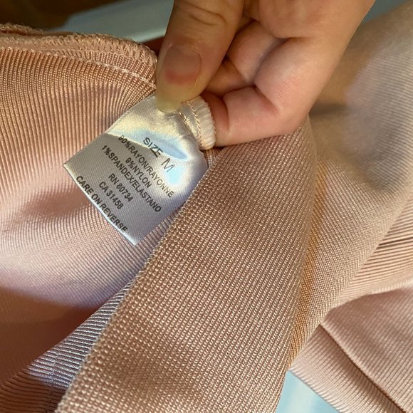 Kiki Kouture Blush Bandage Dress - Picture 5 of 5